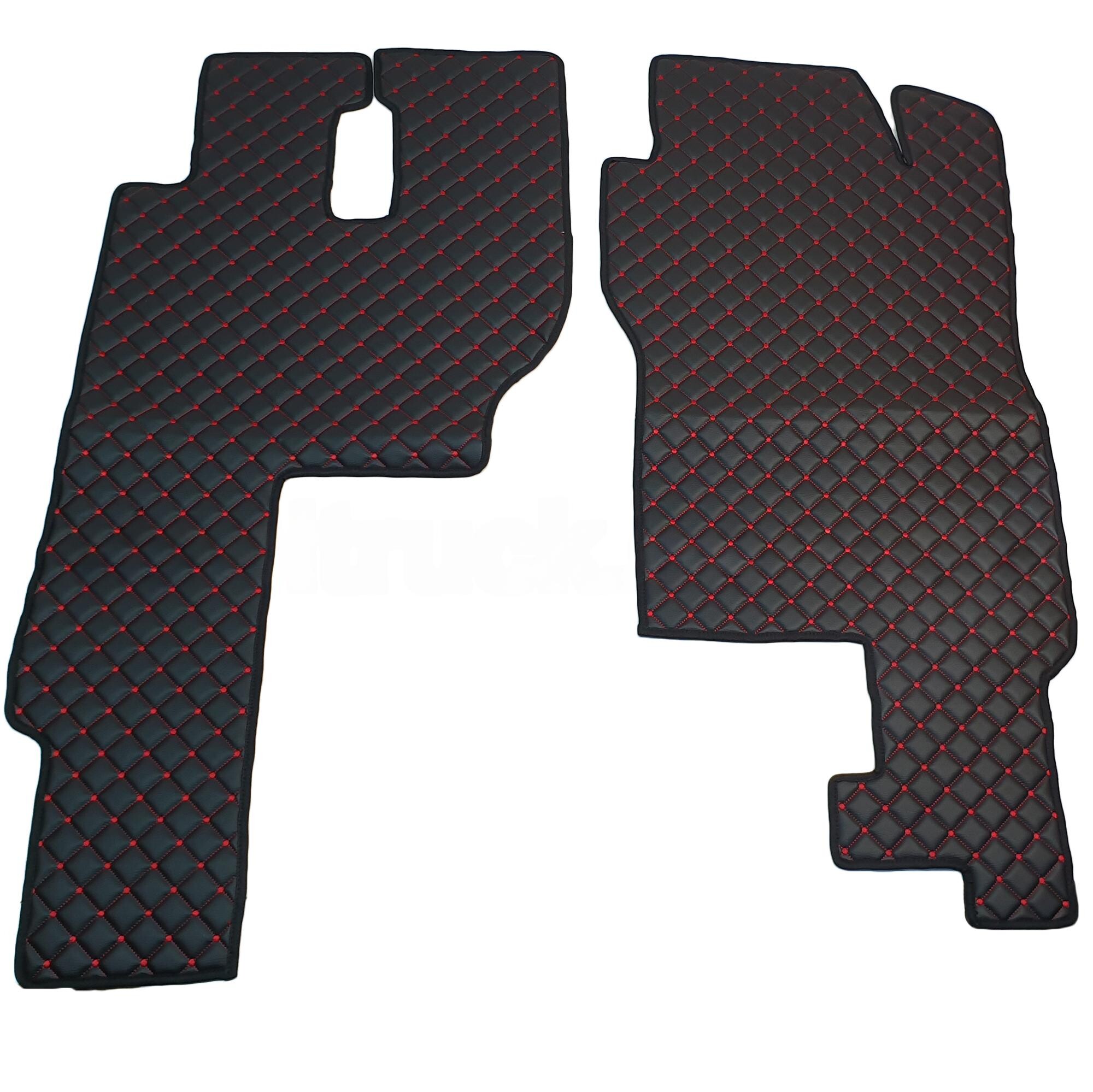 Килимок Екошкіра MERCEDES Actros 2003-2012 MP2, MP3; чорний, АСП Килимок Екошкіра MERCEDES Actros 2003-2012 MP2, MP3; чорний, АСП