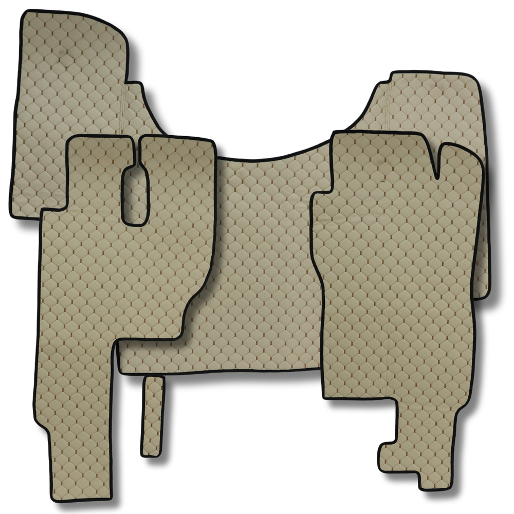 Килимок Екошкіра MERCEDES Actros 2003-2012 MP2, MP3; бежевий, АСП Килимок Екошкіра MERCEDES Actros 2003-2012 MP2, MP3; бежевий, АСП