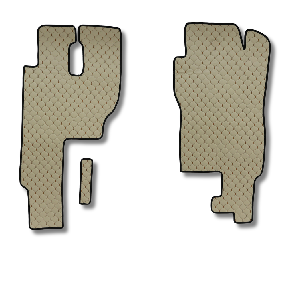 Килимок Екошкіра MERCEDES Actros 2003-2012 MP2, MP3; бежевий, АСП Килимок Екошкіра MERCEDES Actros 2003-2012 MP2, MP3; бежевий, АСП