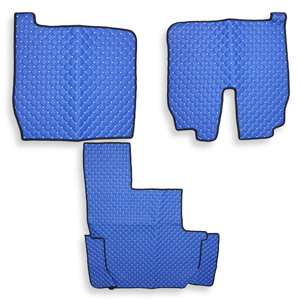 Килимок Екошкіра MAN TGX 2008-2017; 1ящ. синій, АСП Килимок Екошкіра MAN TGX 2008-2017; 1ящ. синій, АСП