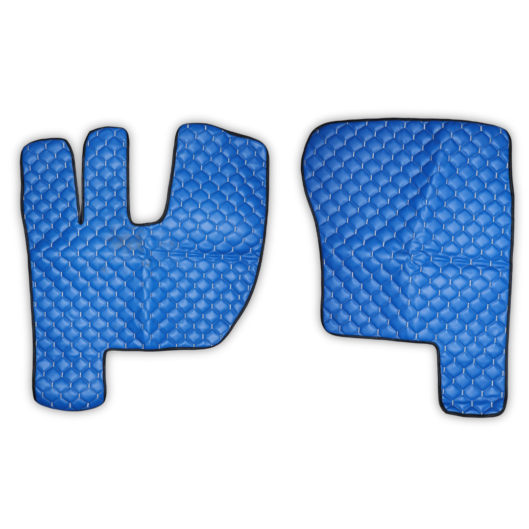 Коврик Экокожа RENAULT T з 2014; АКПП, синий