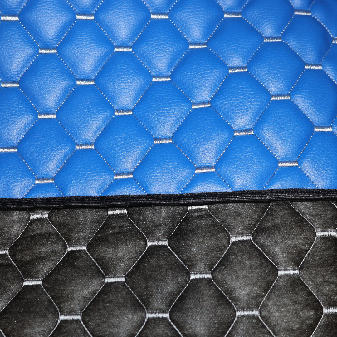 Коврик Экокожа RENAULT T з 2014; АКПП, синий