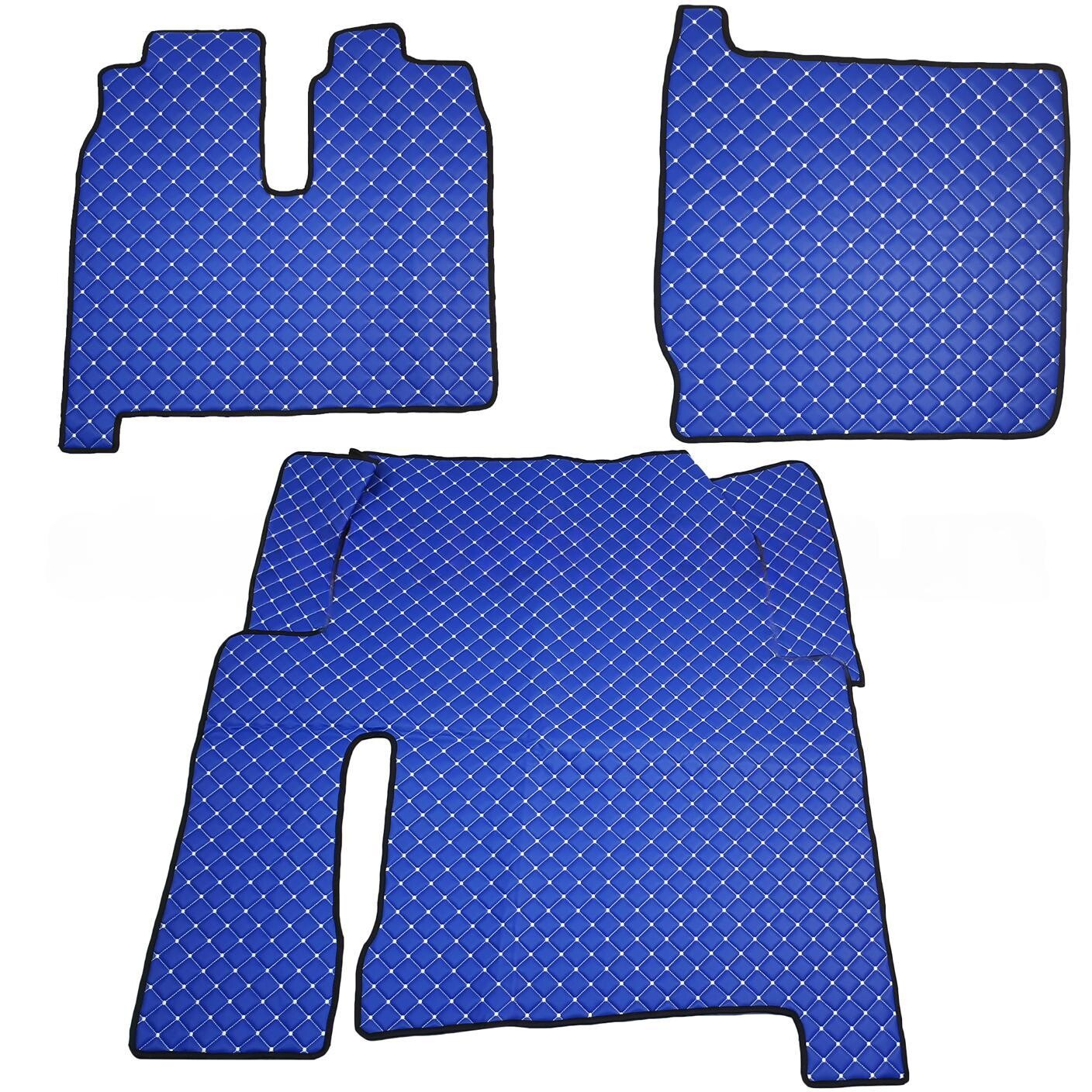 Коврик Экокожа MAN TGX 2017-2020; 1ящ., АКПП, синий, АСП Коврик Экокожа MAN TGX 2017-2020; 1ящ., АКПП, синий, АСП