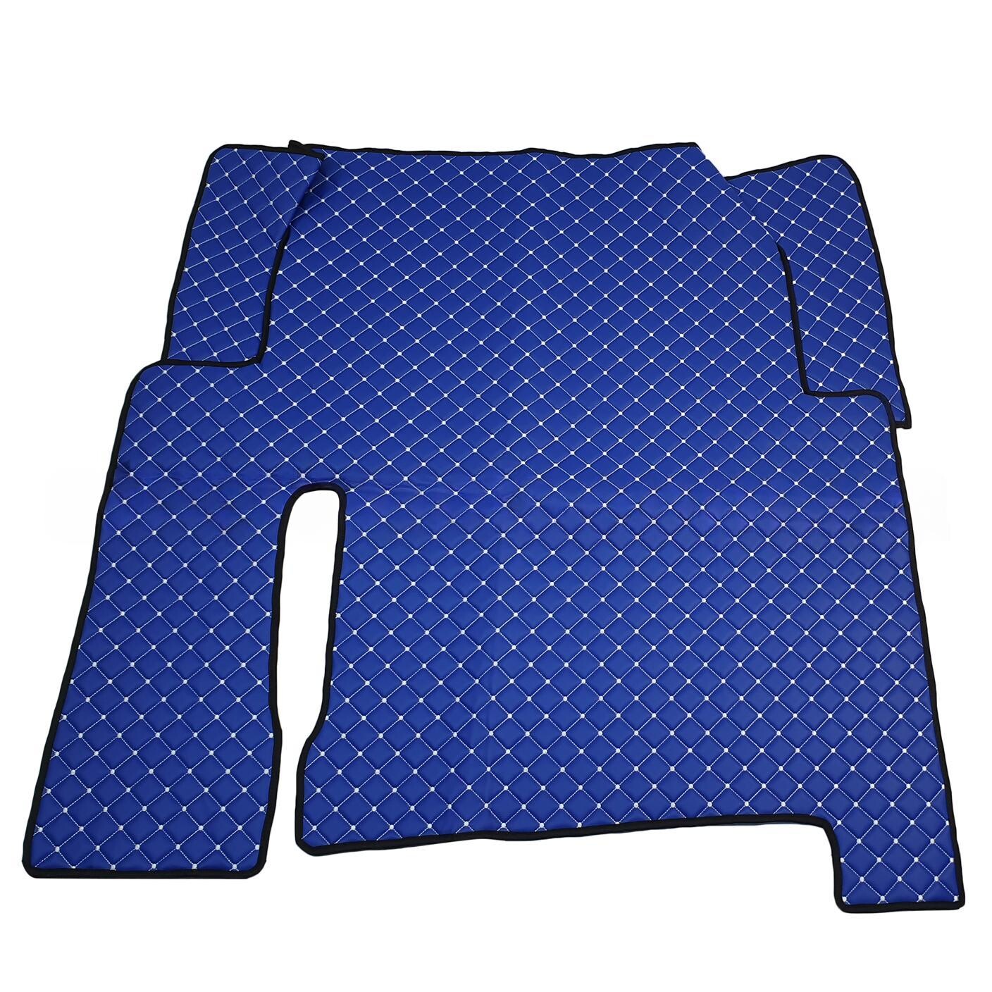 Коврик Экокожа MAN TGX 2017-2020; 1ящ., АКПП, синий, АСП Коврик Экокожа MAN TGX 2017-2020; 1ящ., АКПП, синий, АСП