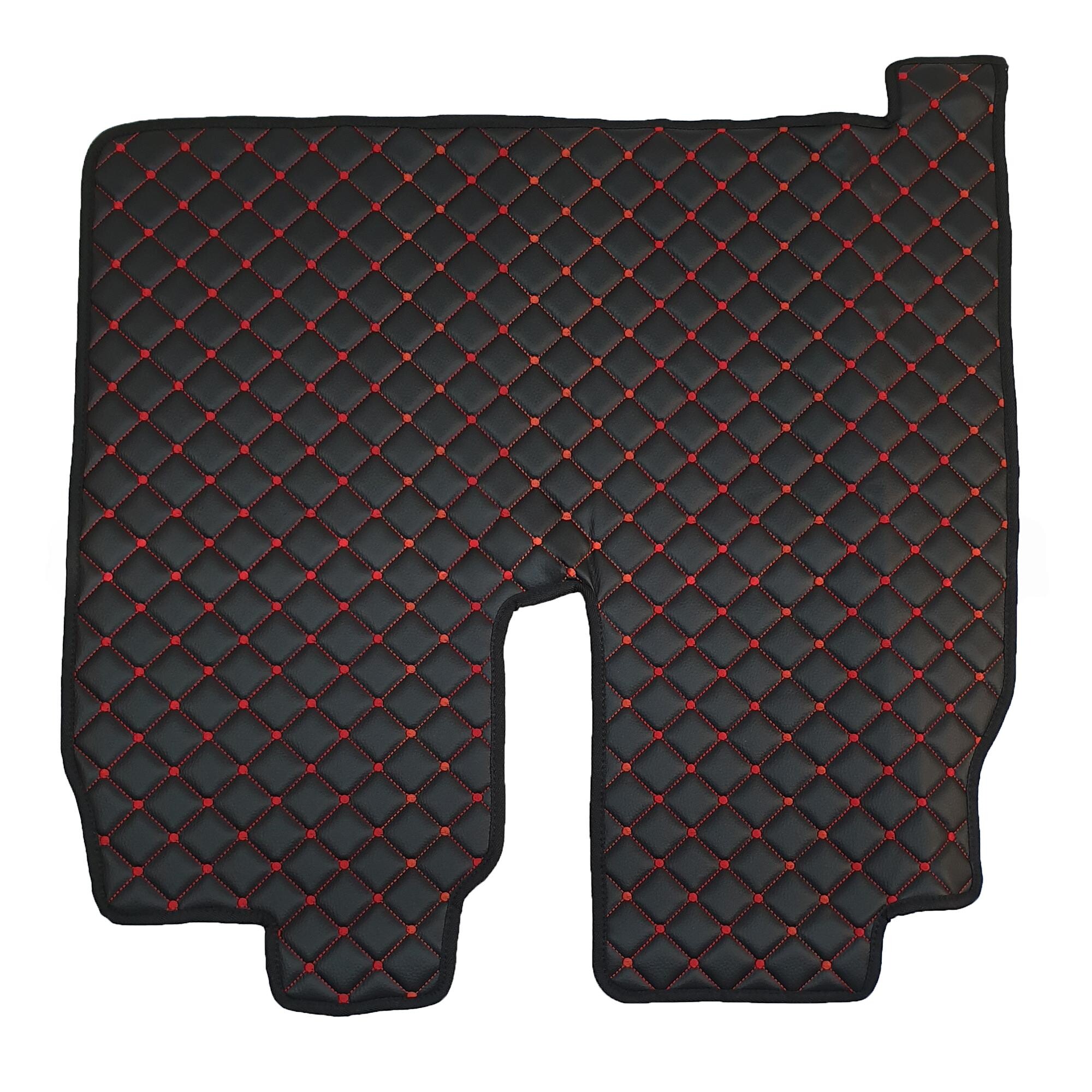 Килимок Екошкіра MAN TGX 2008 -2017; 2 ящ, чорний Килимок Екошкіра MAN TGX 2008 -2017; 2 ящ, чорний