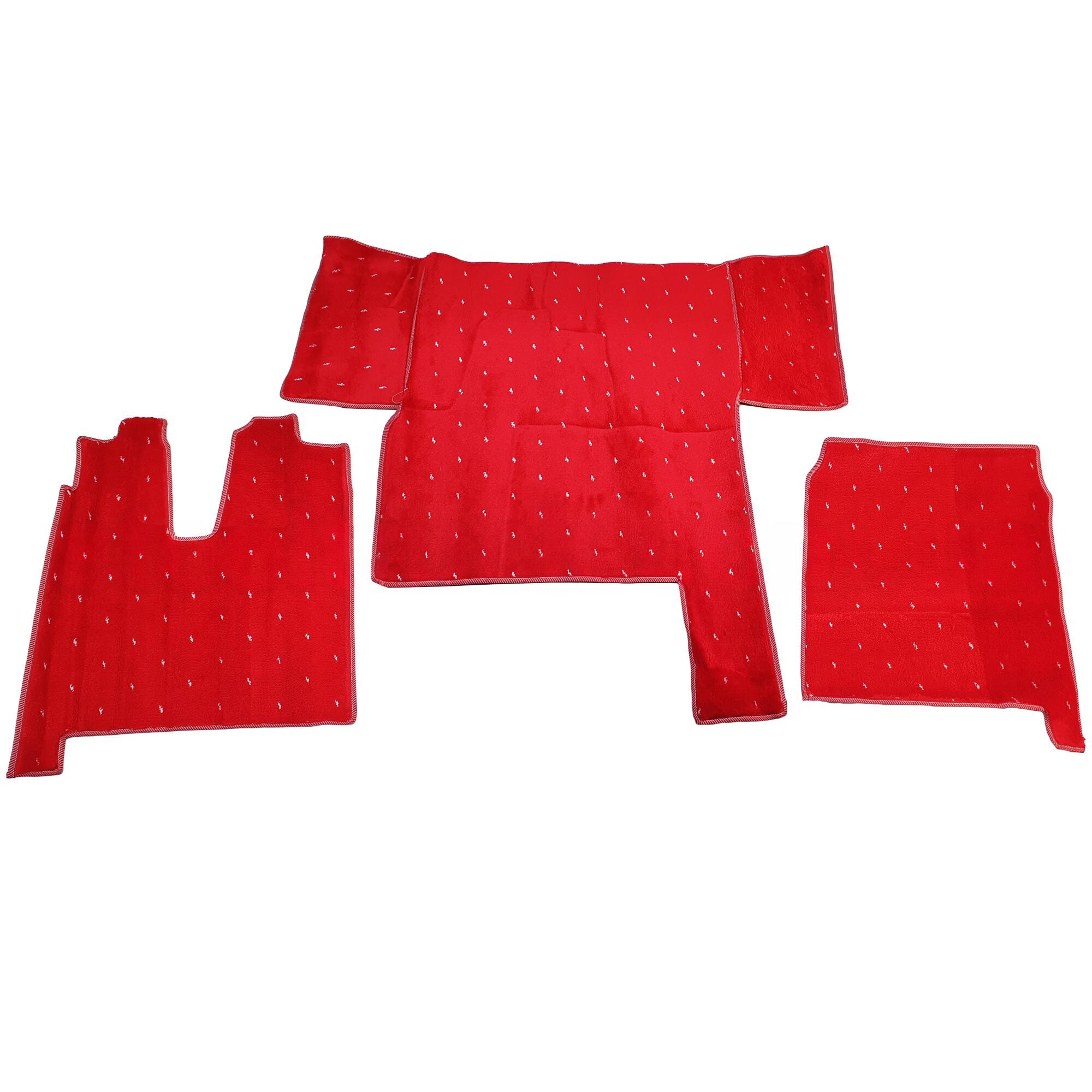 Килимок салону м'який MAN TGA 410 \автомат\червоний\ Килимок салону м'який MAN TGA 410 \автомат\червоний\