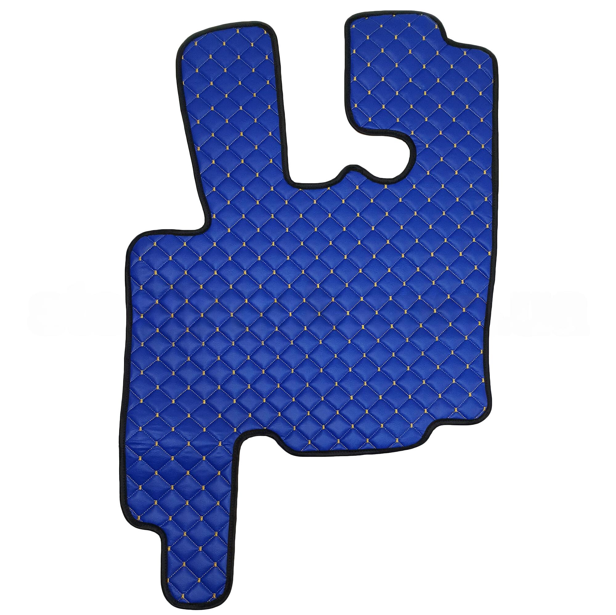 Коврик Экокожа DAF XF95 1997-2005; МКПП, синий, Коврик Экокожа DAF XF95 1997-2005; МКПП, синий,