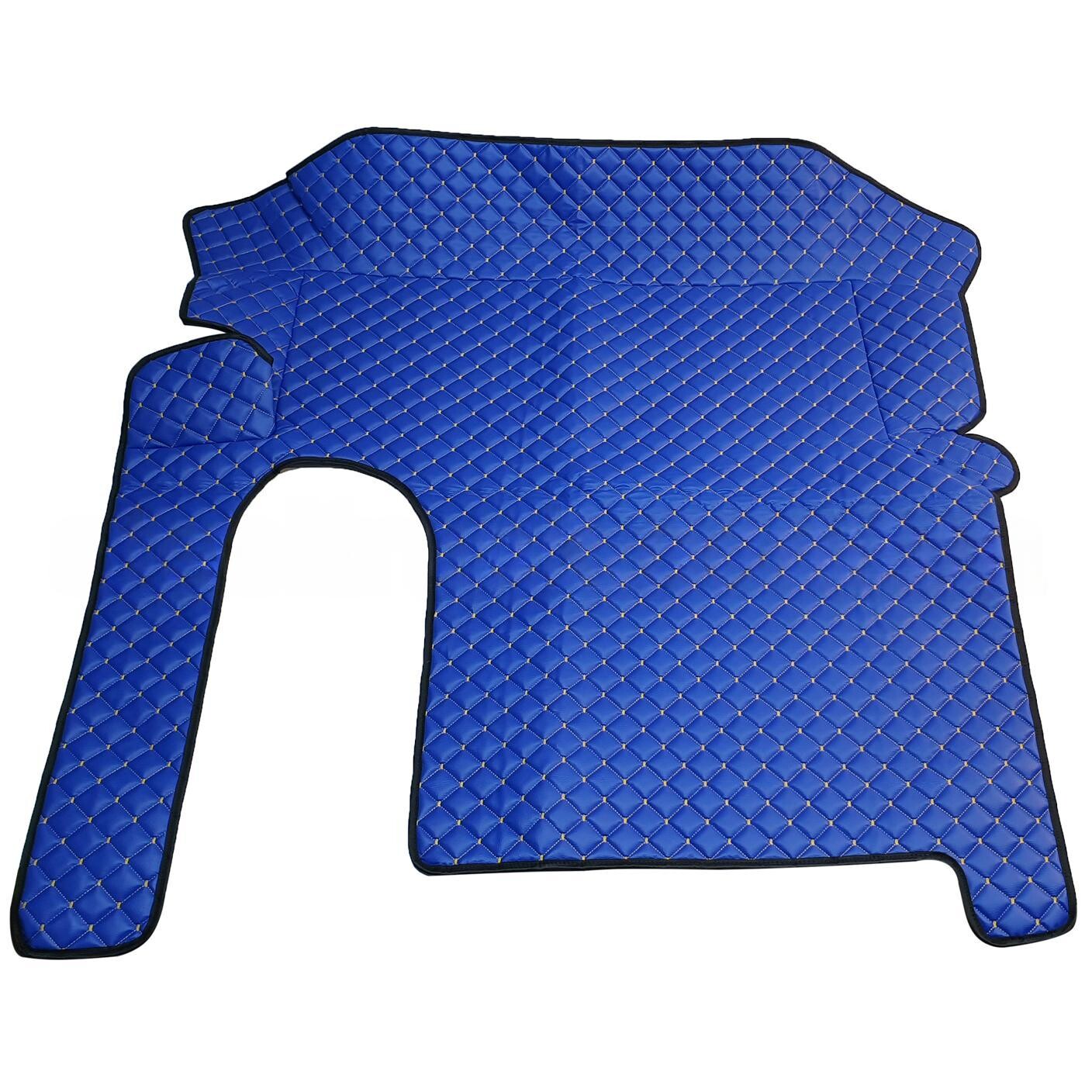 Килимок Екошкіра MAN TGA XXL 2000-2011; АКПП,МКПП, синій,