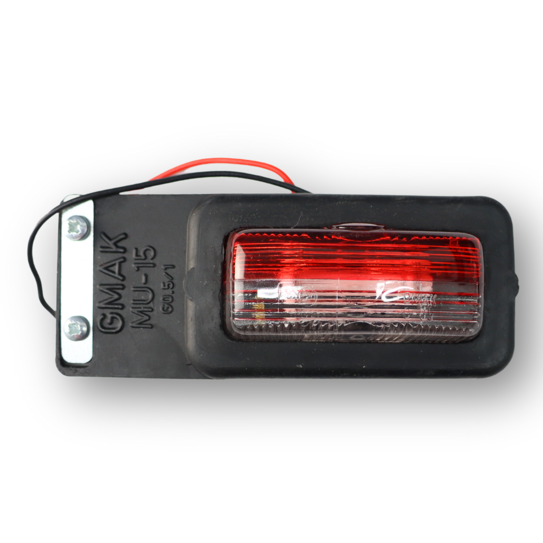 Фонарь габаритный "гирлянда" вертикальный красно-белый 51*98 Фонарь габаритный "гирлянда" вертикальный красно-белый 51*98