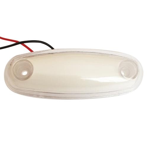 Фонарь габаритный NEON 8 см белый Фонарь габаритный NEON 8 см белый