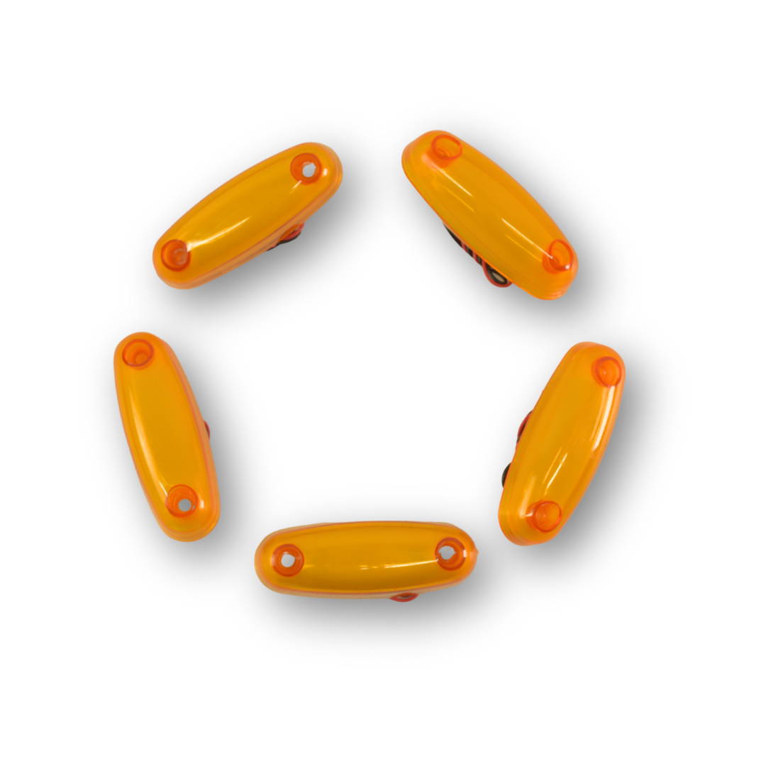 Фонарь габаритный NEON 8 см желтый Фонарь габаритный NEON 8 см желтый