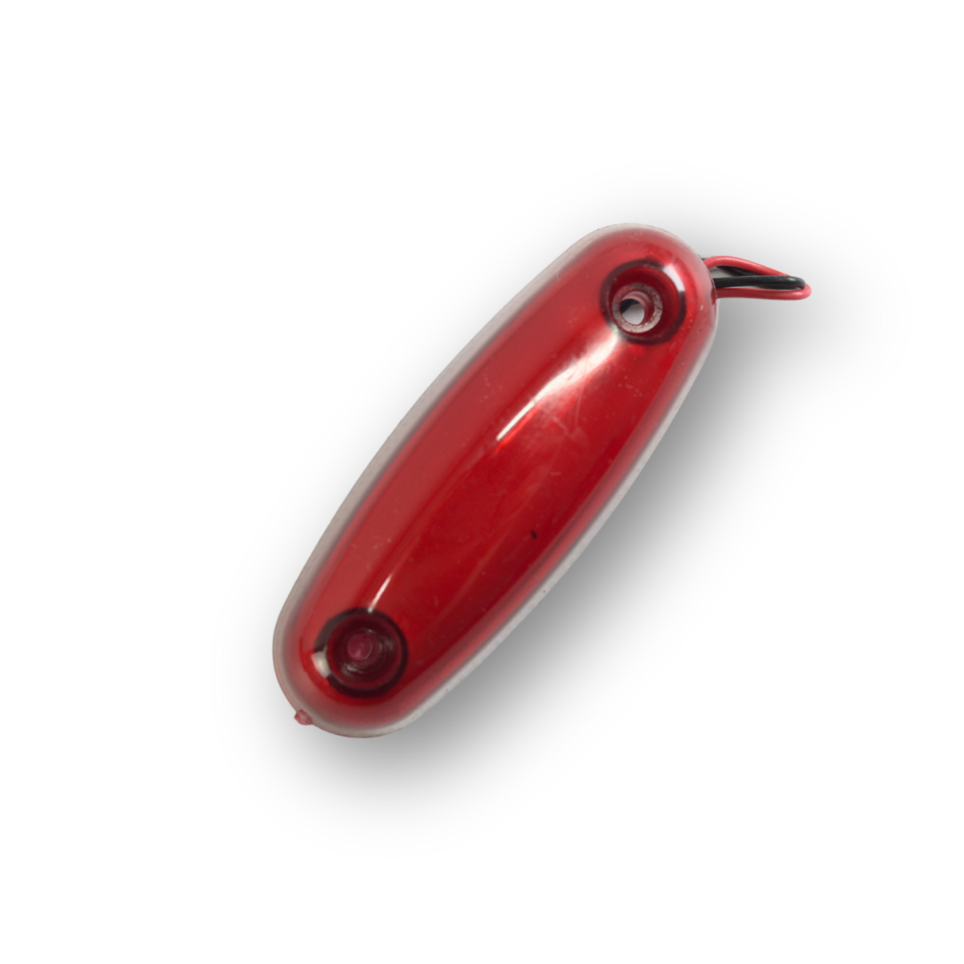 Фонарь габаритный NEON 8 см красный