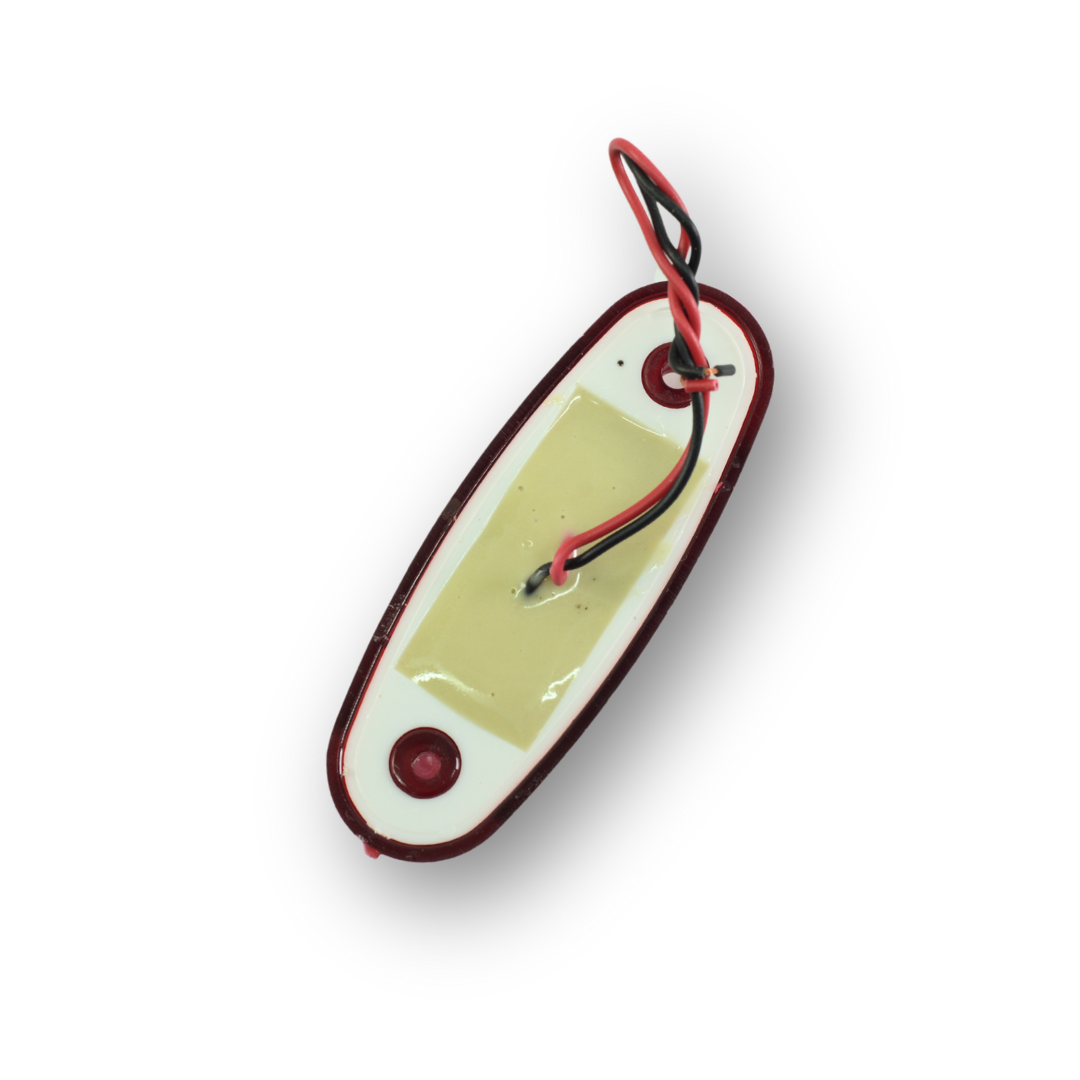 Фонарь габаритный NEON 8 см красный