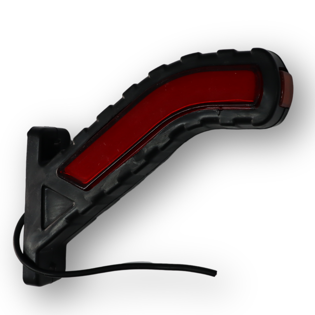 Фонарь габаритный рог LED трехцветный 15см \LB\