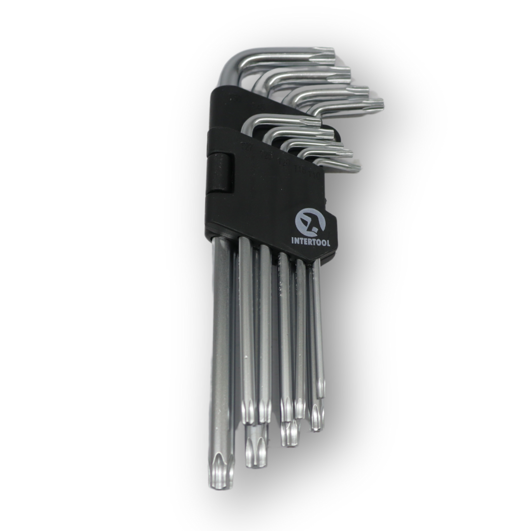 Набор Г-образных ключей звездочки удлиннёный (9шт.)