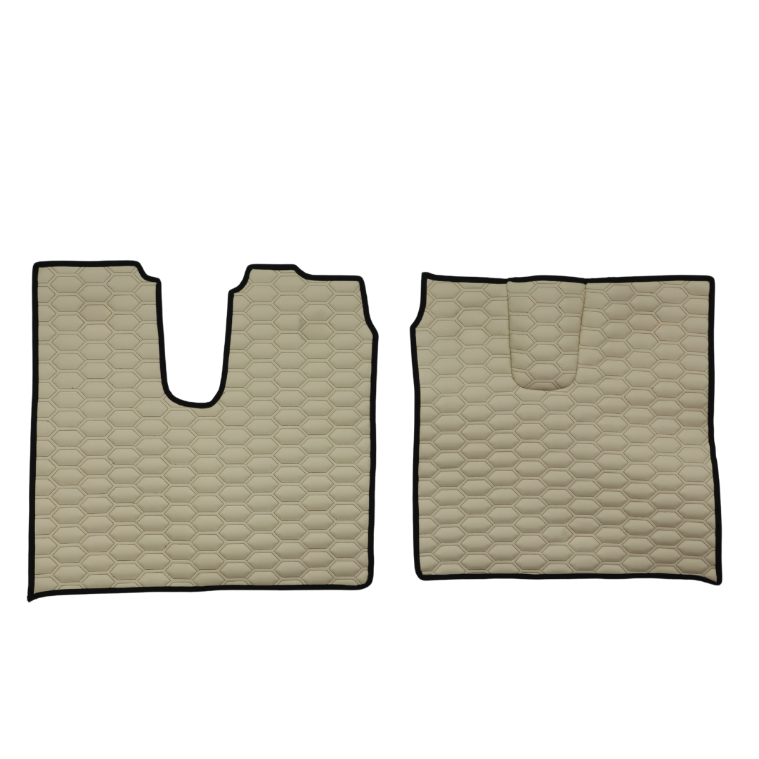 Килимок Екошкіра MAN TGA XXL 2000-2011; АКПП, МКПП, бежевий, АСП Килимок Екошкіра MAN TGA XXL 2000-2011; АКПП, МКПП, бежевий, АСП