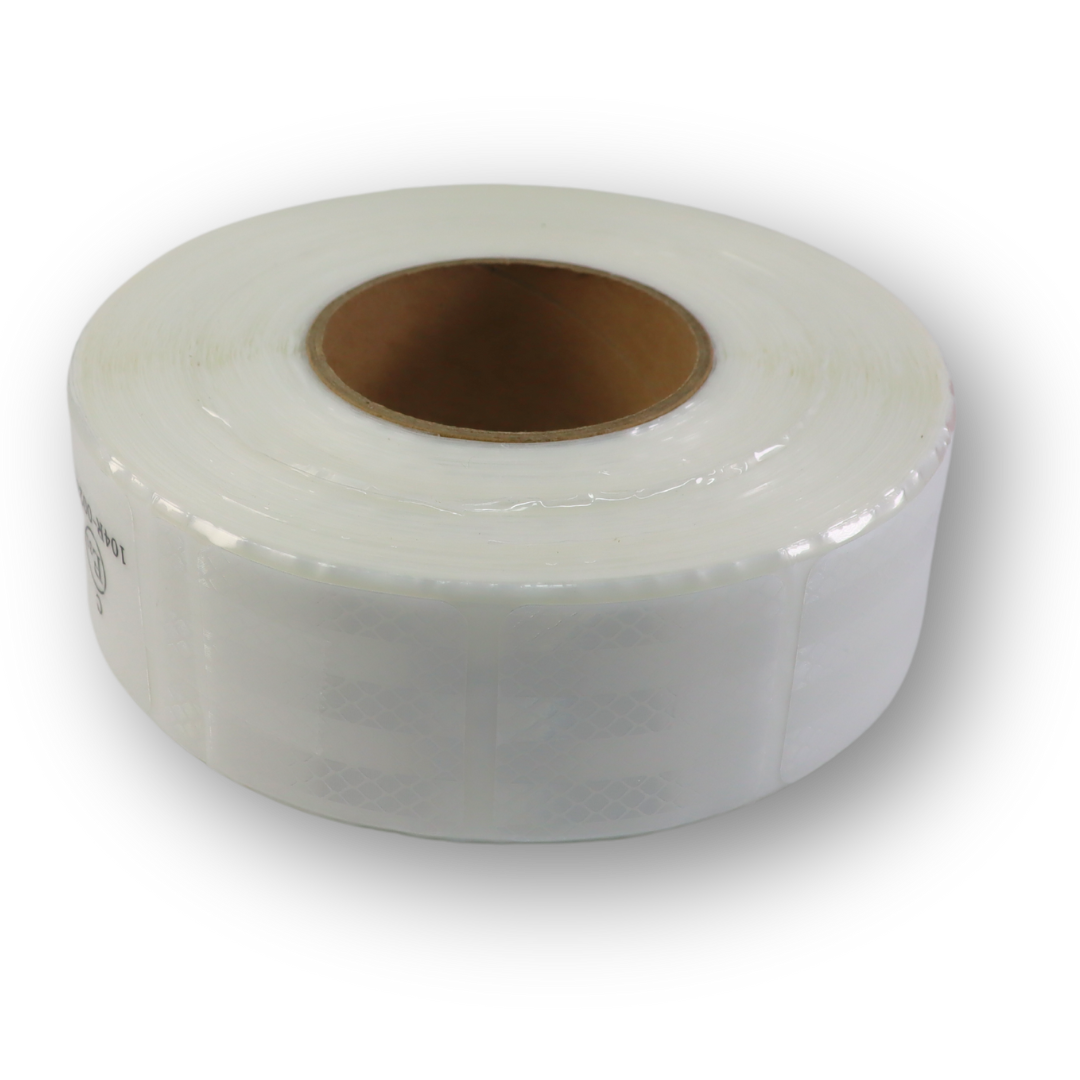 Стрічка світловідбивна для тенту, біла Стрічка світловідбивна для тенту, біла