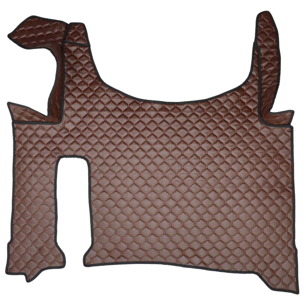 Коврик Экокожа MAN TGX с 2021; 2ящ.,АКПП, коричневый,