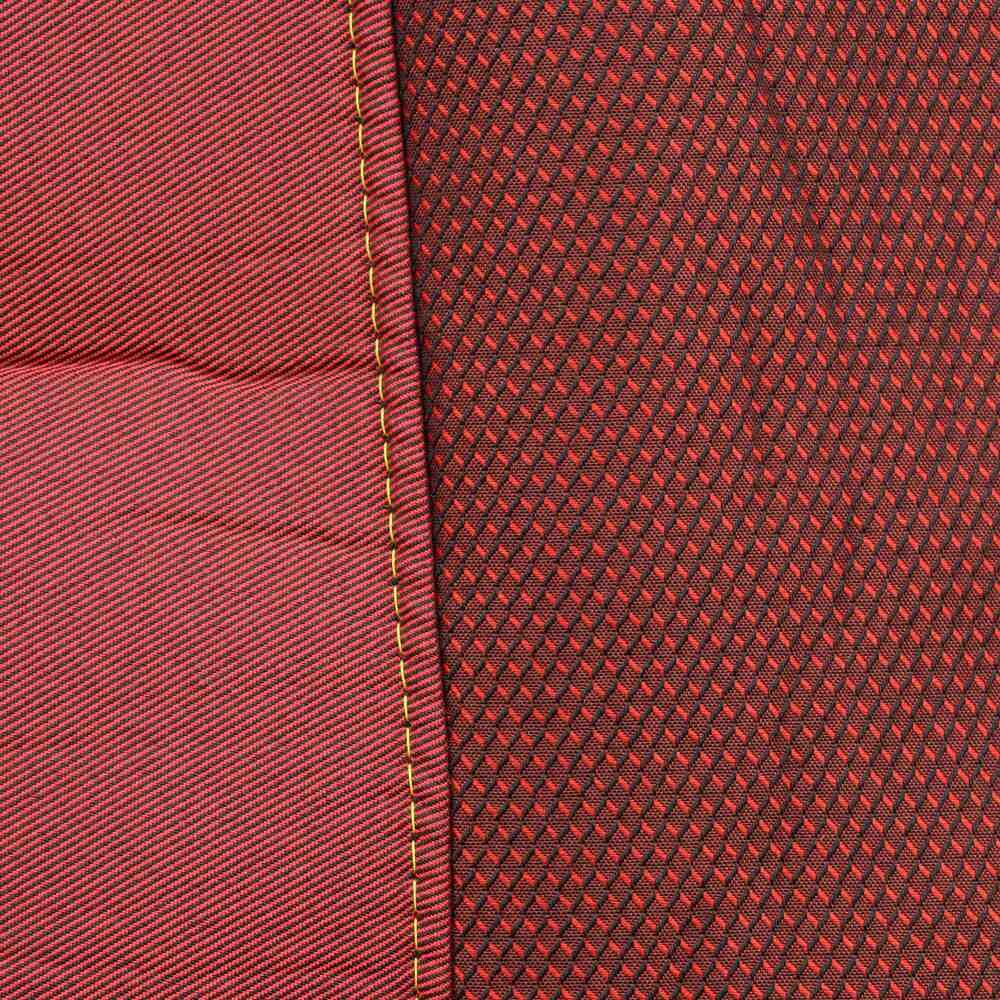 Чехол на сиденья DAF XF105 106 XG CF85 LF (2013-2024)  шир. спинка  красный