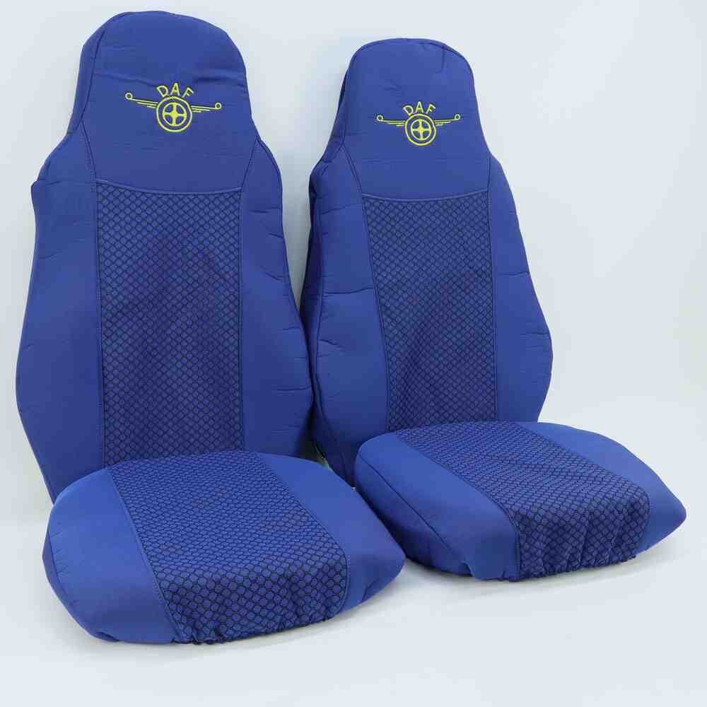 Чехол на сиденья DAF XF95 105 CF85 75 65 LF (2002-2012) синий