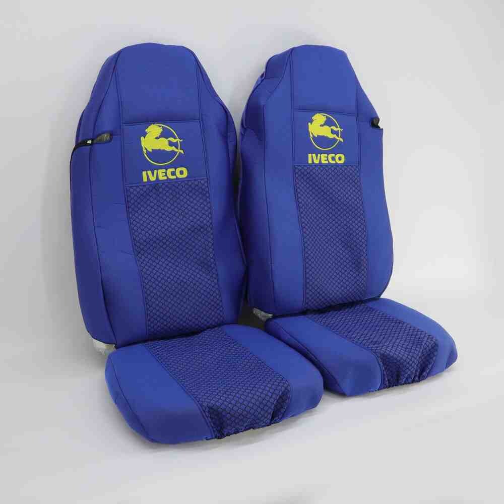 Чехол на сиденья IVECO STRALIS с2003, E-CARGO,TRAKKER с 2008 синий