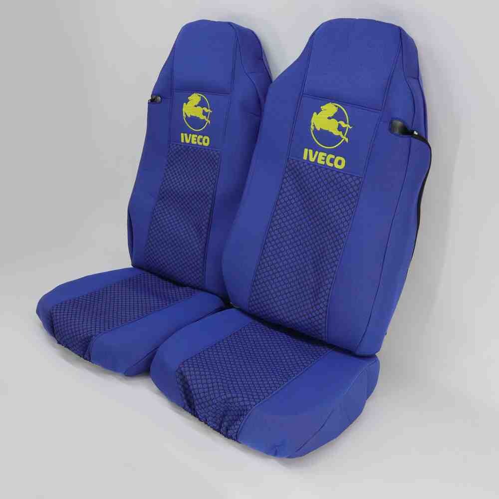 Чехол на сиденья IVECO STRALIS с2003, E-CARGO,TRAKKER с 2008 синий