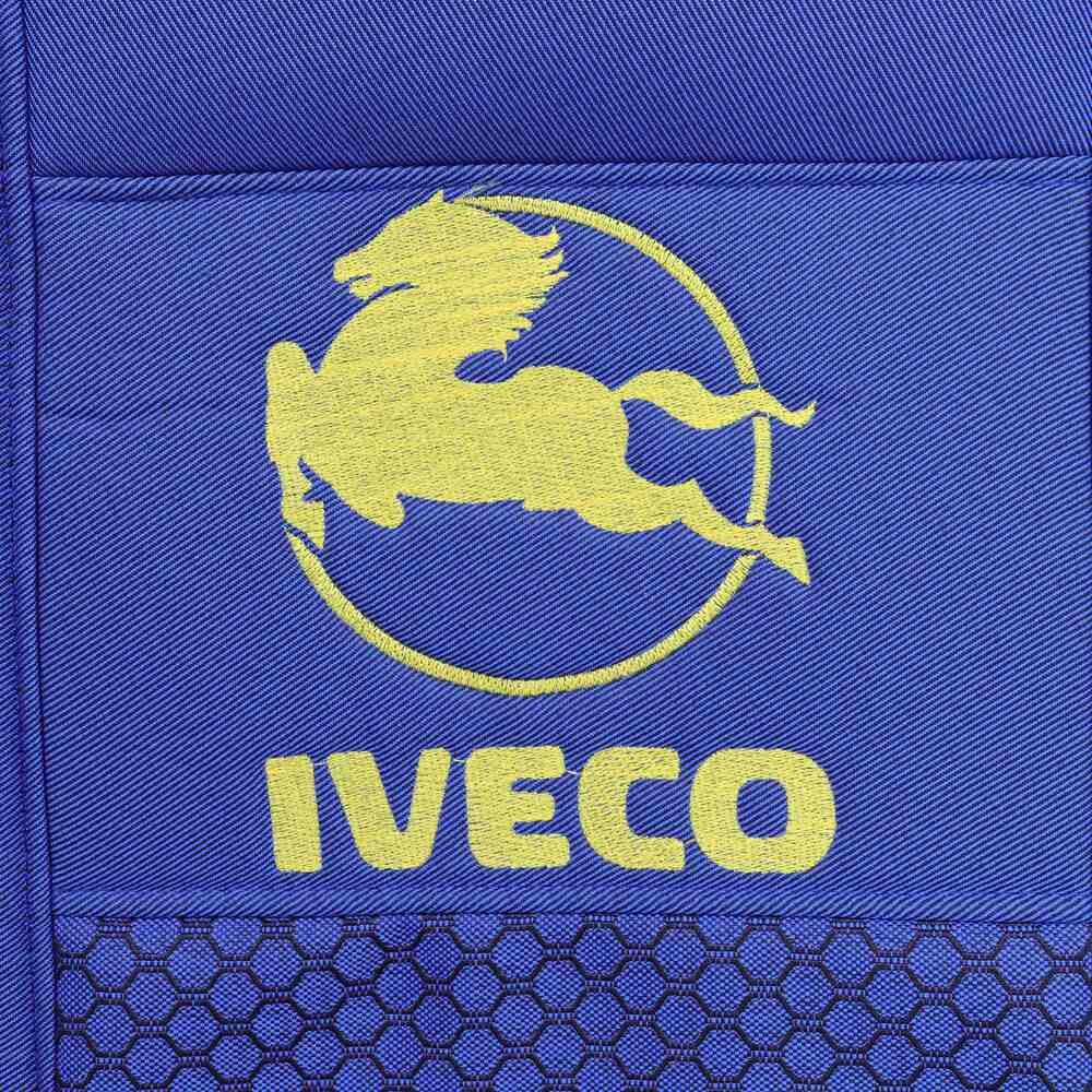 Чехол на сиденья IVECO STRALIS с2003, E-CARGO,TRAKKER с 2008 синий