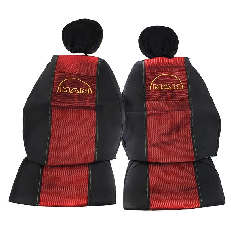 Чохол на сидіння MAN F 2000, червоний Чохол на сидіння MAN F 2000, червоний