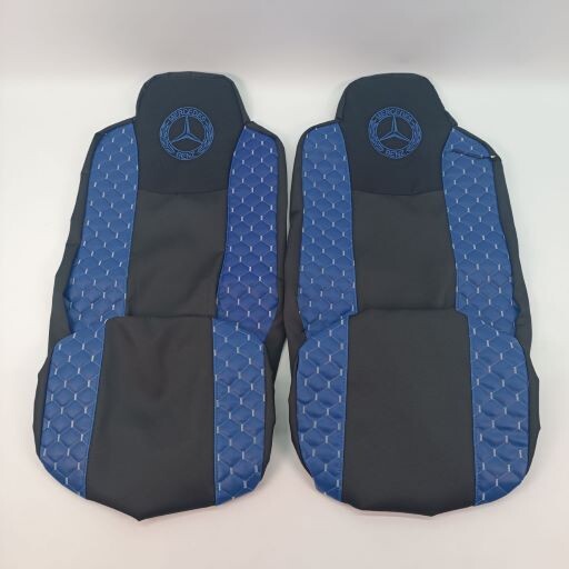 Чехол на сиденья Экокожа MERCEDES вод.пилот с ремнем-пасс пилот синий Чехол на сиденья Экокожа MERCEDES вод.пилот с ремнем-пасс пилот синий