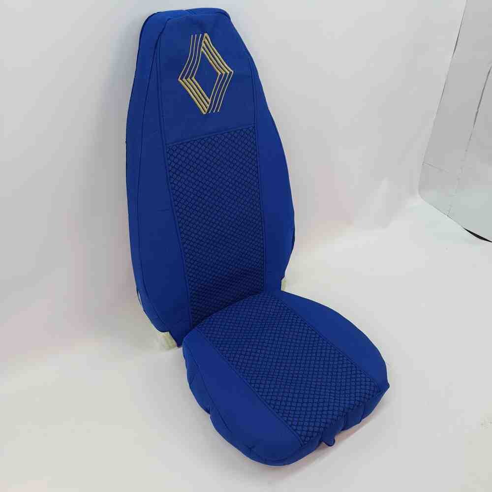 Чохол на сидіння Renault Magnum (2001-2013) водій, пасажир поворотне сидіння, синій Чохол на сидіння Renault Magnum (2001-2013) водій, пасажир поворотне сидіння, синій