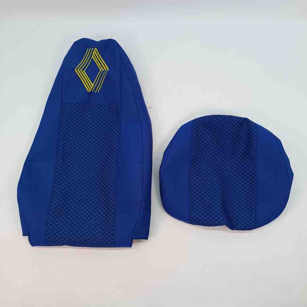 Чохол на сидіння Renault Premium (2005-2013) (пілот), синій Чохол на сидіння Renault Premium (2005-2013) (пілот), синій