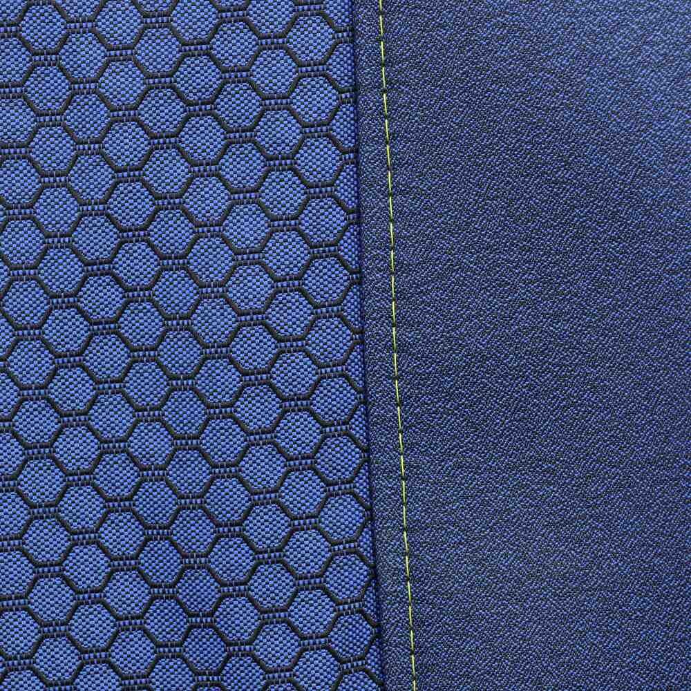 Чохол на сидіння SCANIA R,G,P (2004-2017) водій пілот - пас. пілот, з ременем синій,