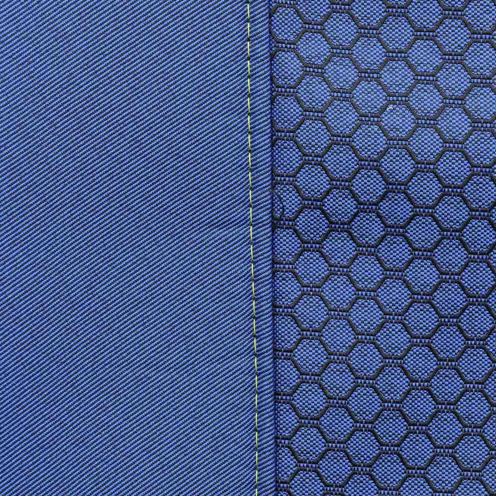 Чехол на сиденья SCANIA R,G,P (2004-2017) водит. пилот - пасс. складное, синий