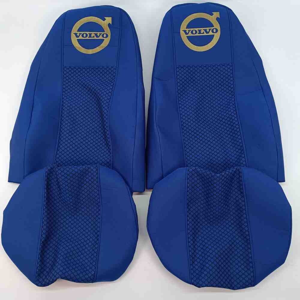 Чохол на сидіння VOLVO FH FM (2002-2013) (пілот), синій