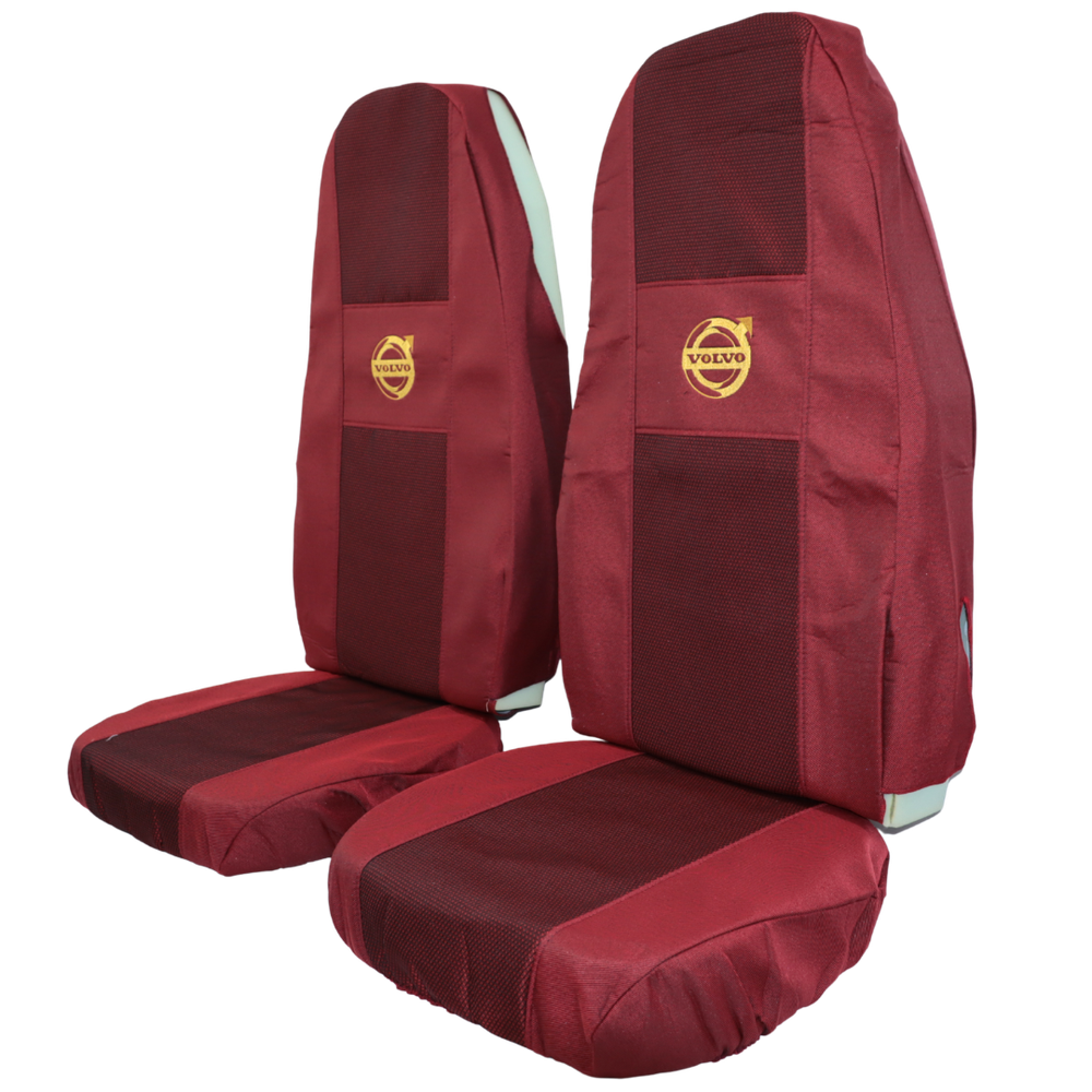 Чохол на сидіння VOLVO FH FM (2002-2013) (пілот), червоний Чохол на сидіння VOLVO FH FM (2002-2013) (пілот), червоний