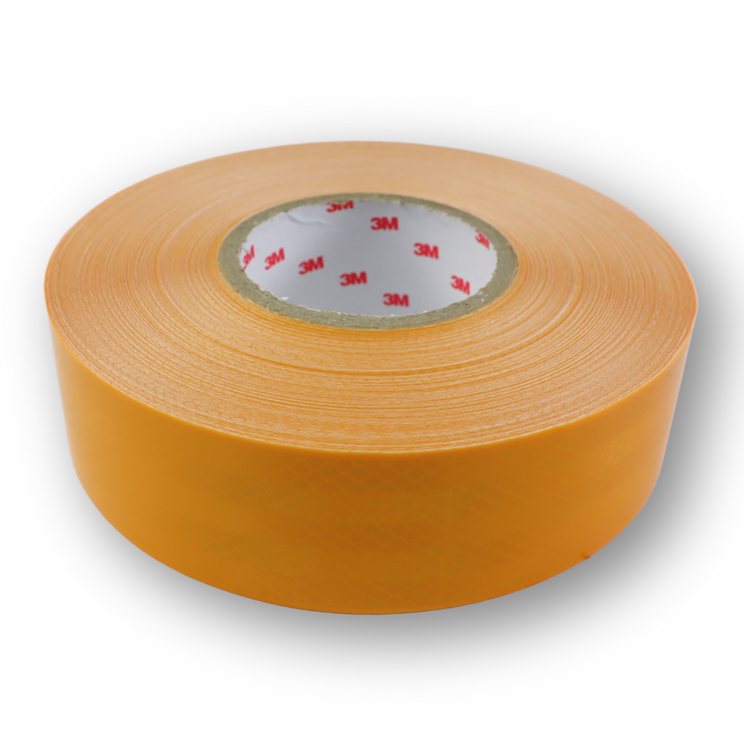 Лента светоотражающая для контейнера, желтая