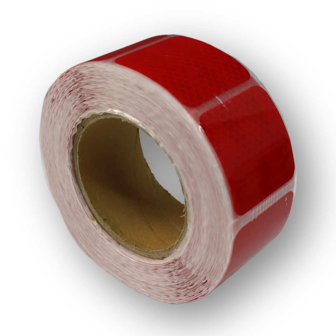 Лента светоотражающая для тента, красная