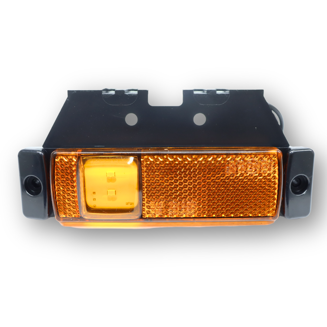 Ліхтар габаритний діодний жовтий 12-24 V\з креп. + відбивач WAS Ліхтар габаритний діодний жовтий 12-24 V\з креп. + відбивач WAS