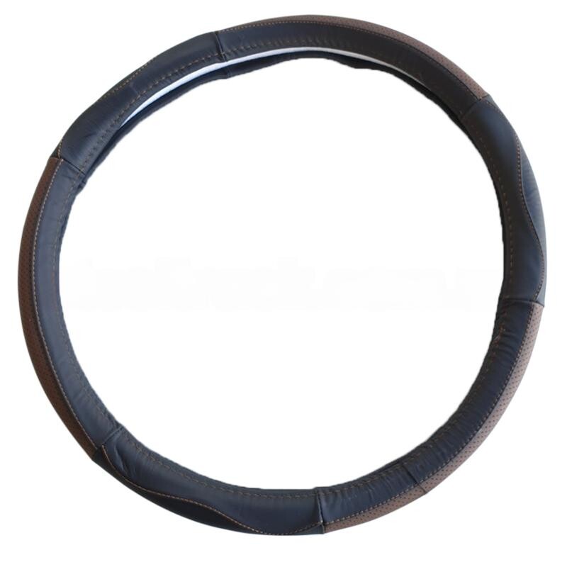 Обплетення керма XXL 45 (шкіра) коричнева вставка