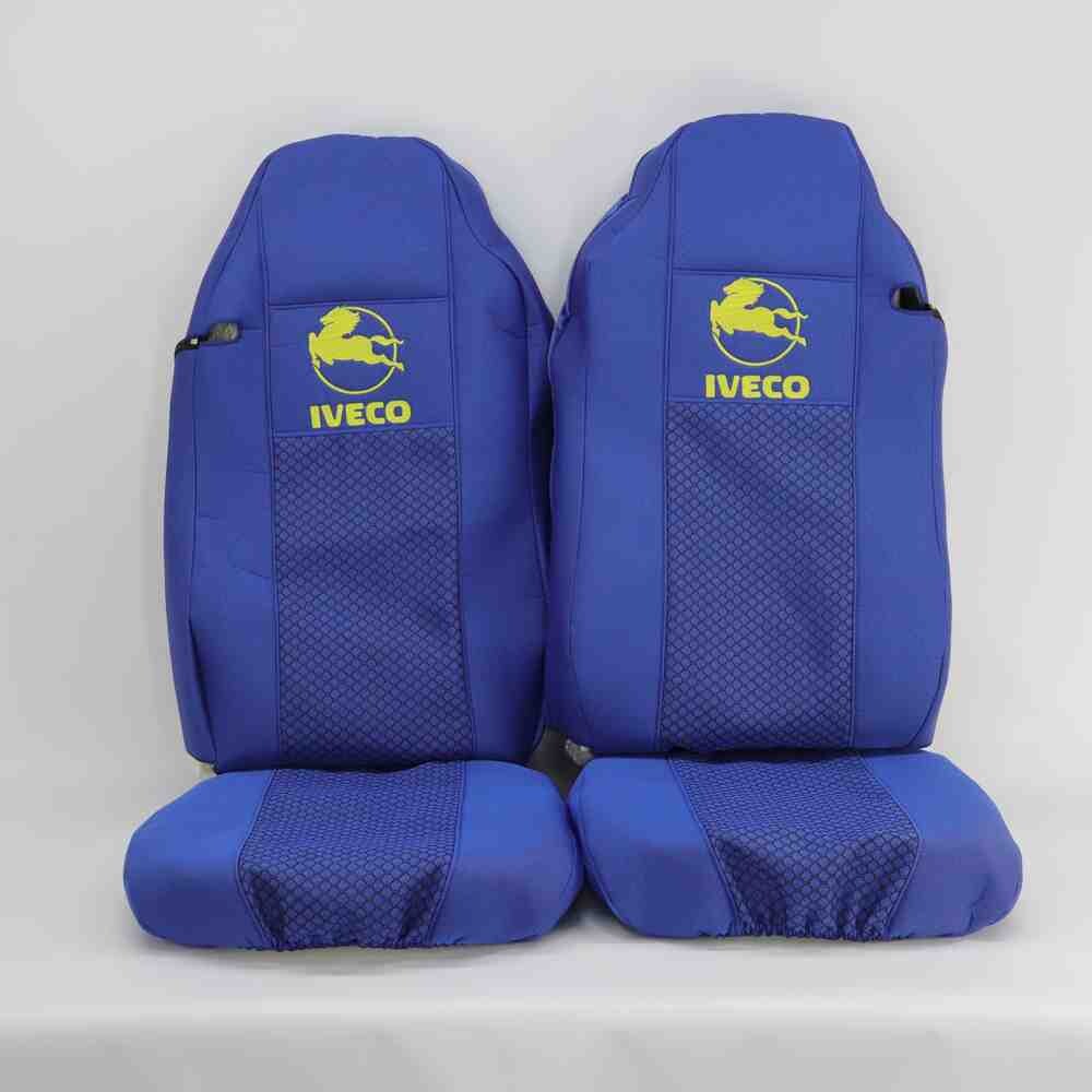 Чехол на сиденья IVECO STRALIS с2003, E-CARGO,TRAKKER с 2008  ST синий