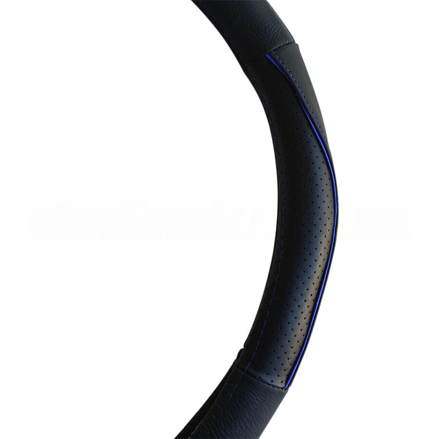 Обплетення керма XXL 45 (шкіра) синій рядок Обплетення керма XXL 45 (шкіра) синій рядок