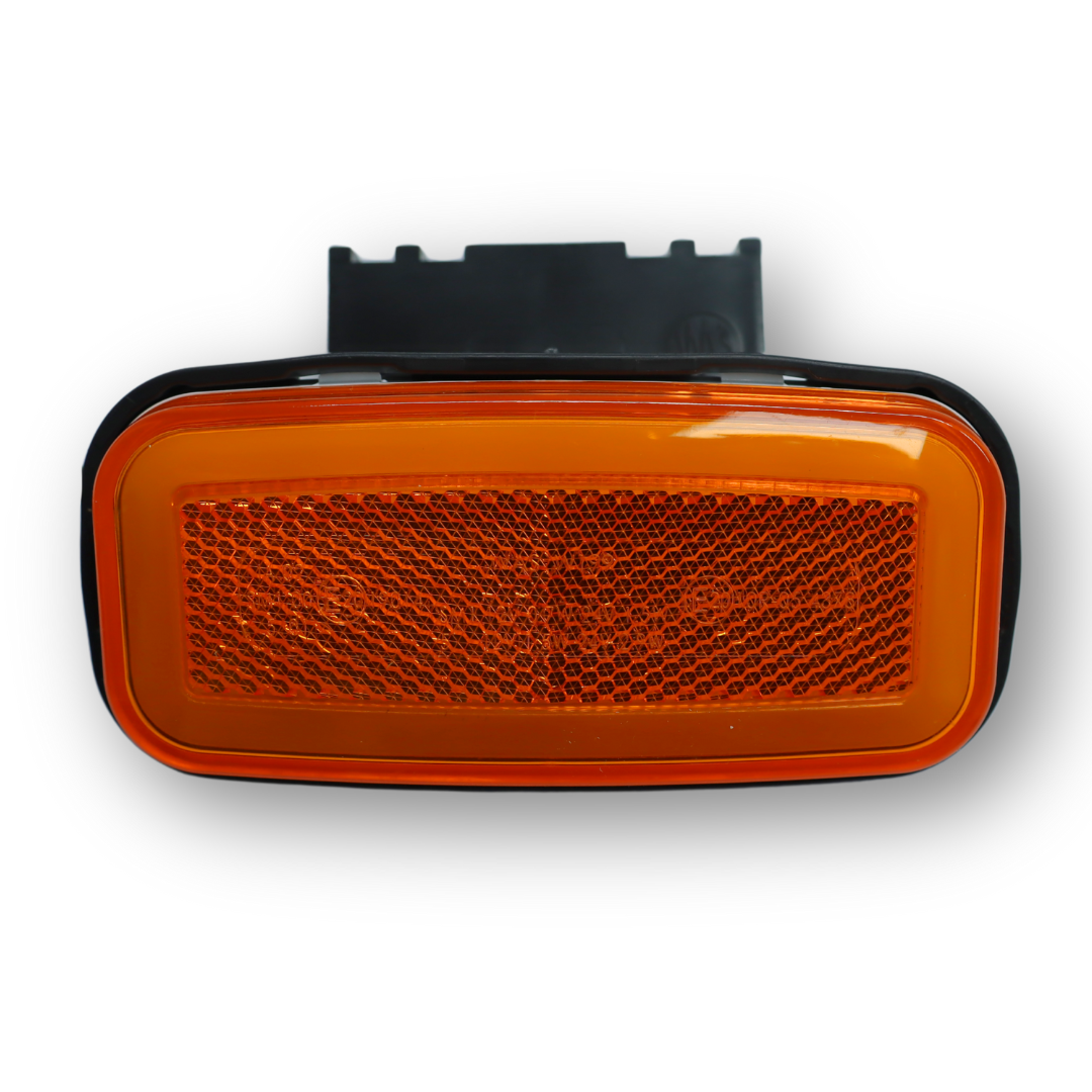 Ліхтар габаритний NEON жовтий 12-24V 117X56 бічний сигнал пов. \WAS\