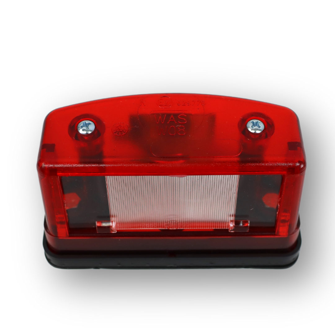 Підсвічування номера 12V \ 24V червоне (лампа) \ WAS \ Підсвічування номера 12V \ 24V червоне (лампа) \ WAS \