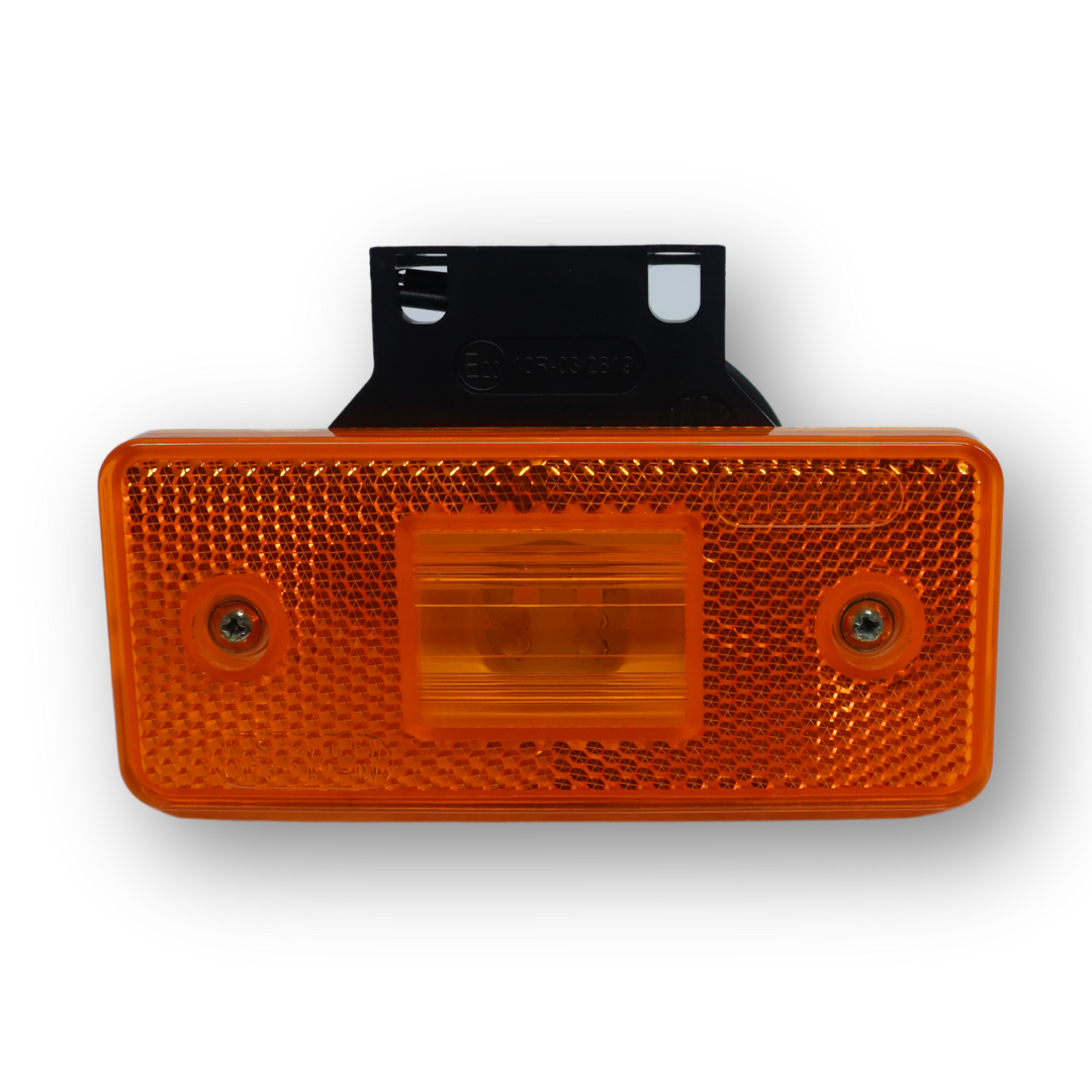 Фонарь габаритный "гирлянда" LED WAS 116x46 мм желтый