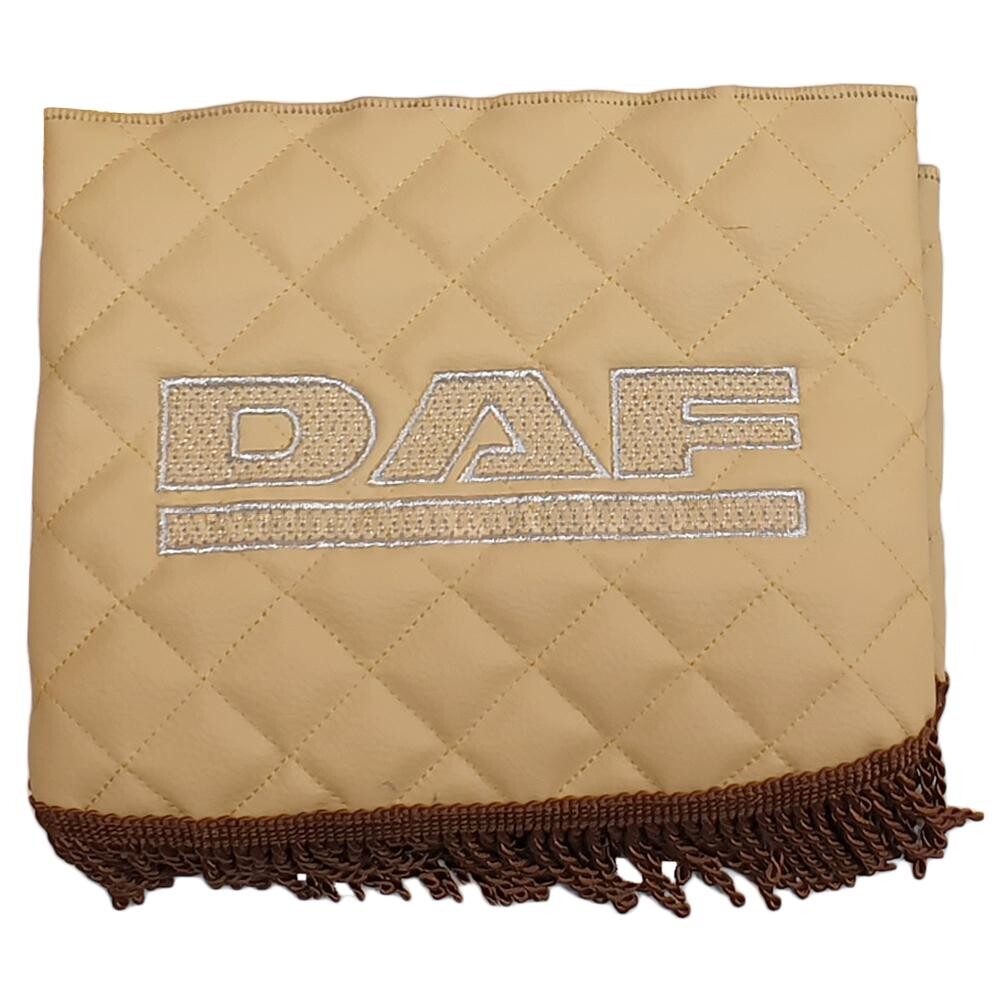 Шторка Экокожа "Wave" DAF лоб бежевая Шторка Экокожа "Wave" DAF лоб бежевая