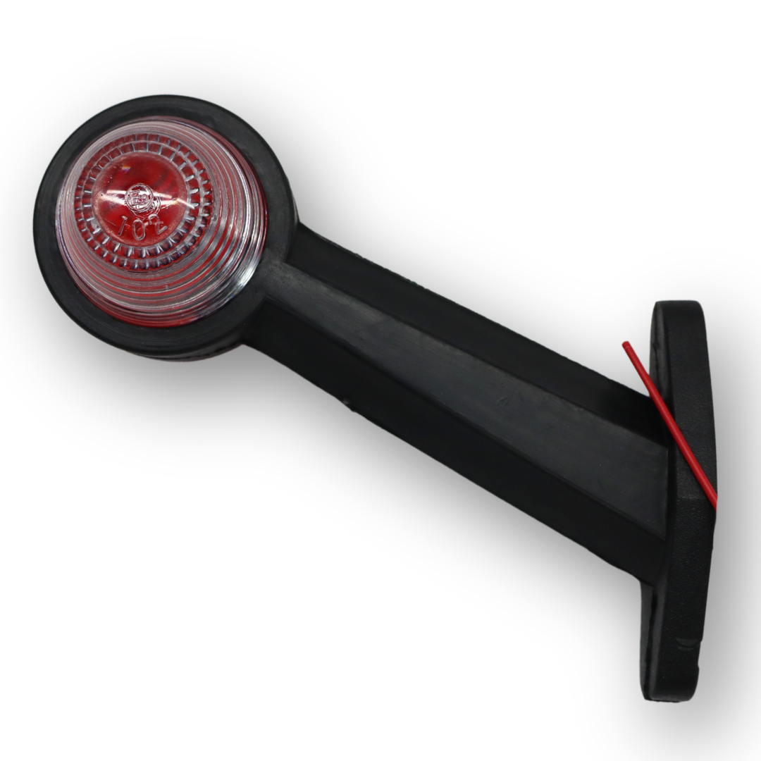 Ліхтар габаритний ріг двоколірний прямий середній 16 см Ліхтар габаритний ріг двоколірний прямий середній 16 см