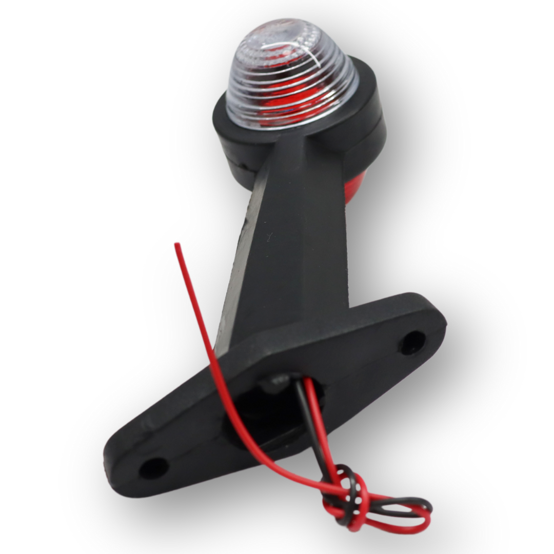 Ліхтар габаритний ріг двоколірний прямий середній 16 см Ліхтар габаритний ріг двоколірний прямий середній 16 см