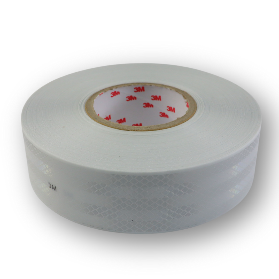 Лента светоотражающая для контейнера, белая Лента светоотражающая для контейнера, белая