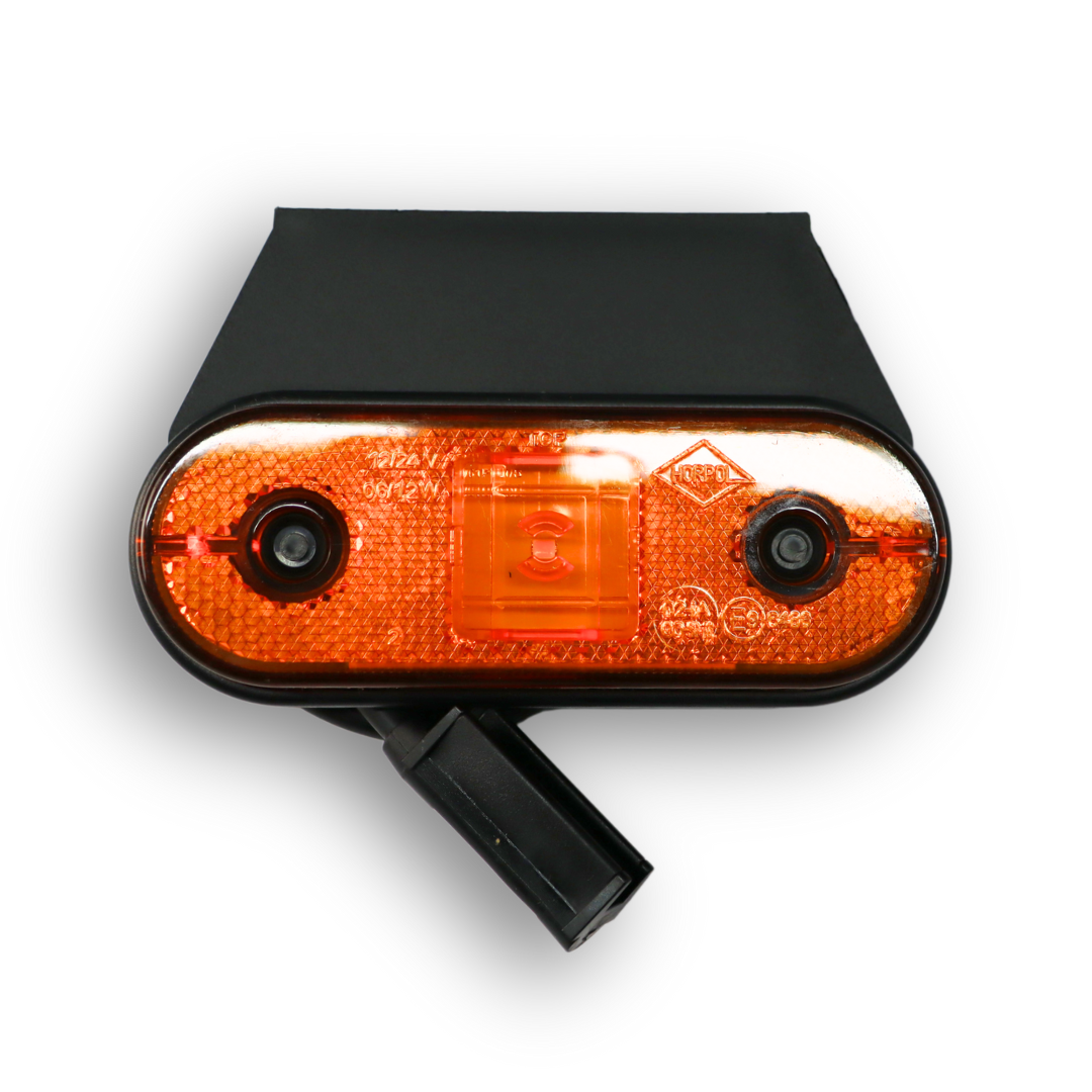 Фонарь габаритный диодный желтый \с разъемом\