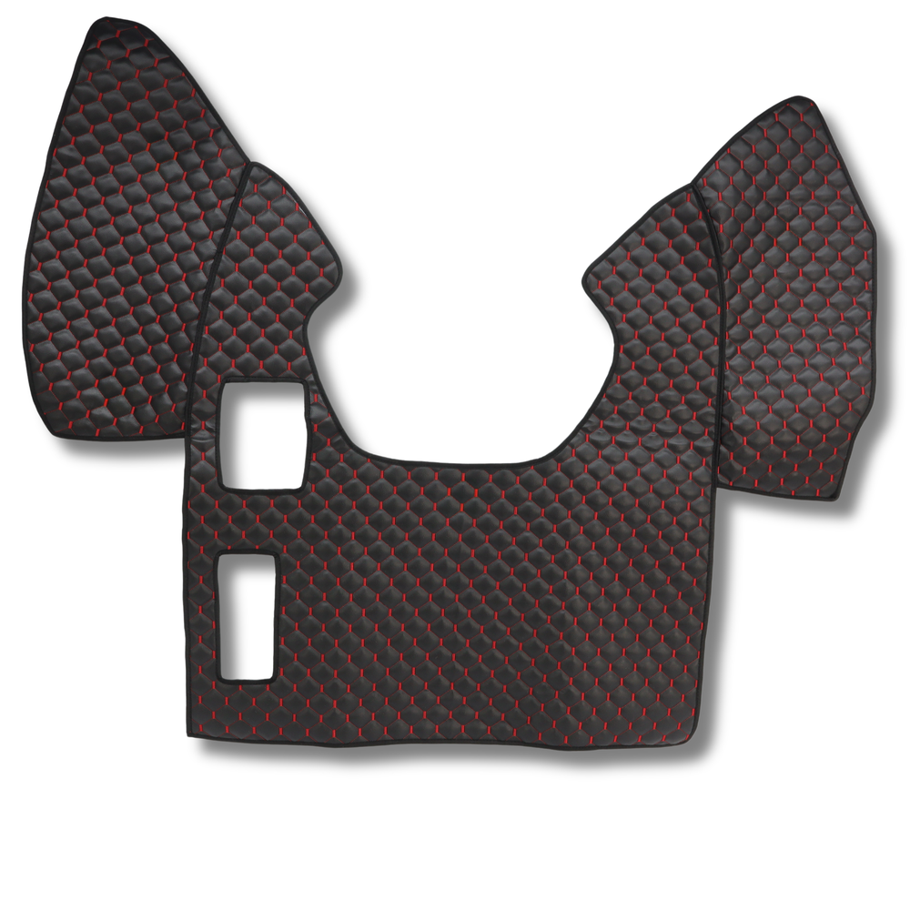 Коврик Экокожа DAF XF95 1997-2005; МКПП, черный,